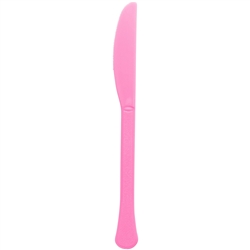 Bright Pink Heavy Weight Knives - 20 Count