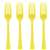 Yellow Sunshine Forks Heavyweight - 50 Count