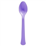 New Purple Heavy Weight Spoons - 20 Count