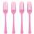 NEW PINK HEAVY WEIGHT FORKS (20 COUNT)