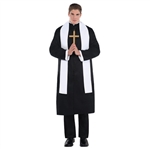 Priest/Pastor Costume w/ Cross