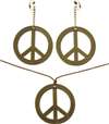 Groovy 60's Peace Jewelry Set