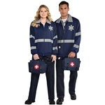EMT Jacket First Responder Costume - One Size - Unisex