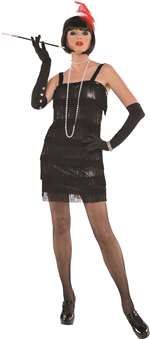 Flashy Flapper Small (2-4) Adult Costume