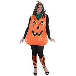 Pretty Pumpkin Plus Size Adult Costume