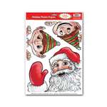 Santa & Elves Peeper Clings