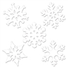 Snowflake Mini Cutouts 10 Pack