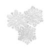 Silver Snowflake Cutout - 15 inches