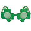 Glittered Shamrock Eye Glasses