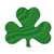 Embossed Foil Shamrock Cutouts