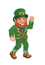 Jointed Leprechaun Cutout