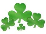 Foil Shamrock Cutout (12 in)