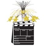 Movie Set Clapboard Centerpiece