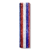 Red, White and Blue Metallic Column Decoration