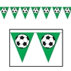 SOCCER BALL PENNANT BANNER