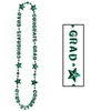 Congrats Grad Green Beads