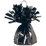 BLACK MYLAR BALLOON WEIGHT