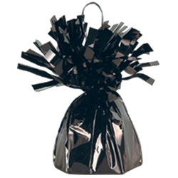 BLACK MYLAR BALLOON WEIGHT