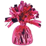 CERISE MYLAR BALLOON WEIGHT