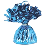 LIGHT BLUE MYLAR BALLOON WEIGHT