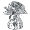 SILVER MYLAR BALLOON WEIGHT