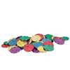 PLASTIC COINS ASSORTED COLORS