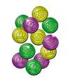 GOLD / PURPLE / GREEN MARDI GRAS COINS