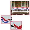 Red, White and Blue Fabric Bunting