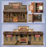 WILD WEST TOWN PROPS