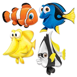 Under the Sea Fish Cutouts