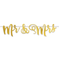 Mr. & Mrs Streamer Banner