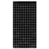 Metallic Square Curtain - Black