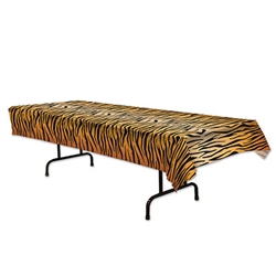 Tiger Print Table Cover