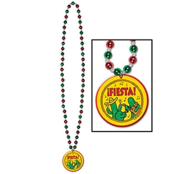 Beads with Fiesta Medallion