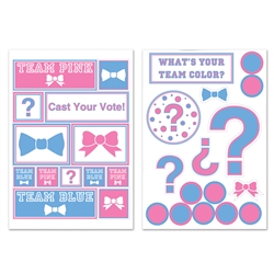 Gender Reveal Decals