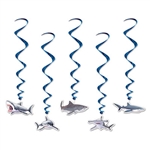 Shark Whirls Hanging Decorations