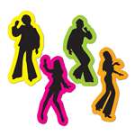 Retro 70's Silhouettes Cutouts