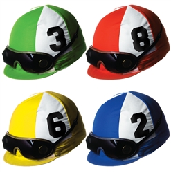 JOCKEY HELMET CUTOUTS