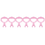 PINK RIBBON PAPER GARLAND