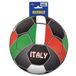 ITALY 10  SOCCER CUTOUT