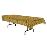 Straw Print Table Cover