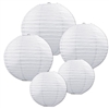 White Paper Lantern Assortment