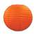 Orange Paper Lanterns 3 Pack 9.5 Inches