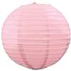 Pink Paper Lanterns 3 Pack 9.5 Inches