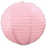 Pink Paper Lanterns 3 Pack 9.5 Inches