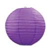 Purple Paper Lanterns 3 Pack 9.5 Inches