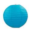 Turquoise Paper Lanterns 3 Pack 9.5 Inches