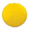 Yellow Paper Lanterns - 3 Count