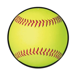 Softball 10 inch Cutout