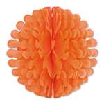 Orange Tissue 9 Inch Flutter Ball